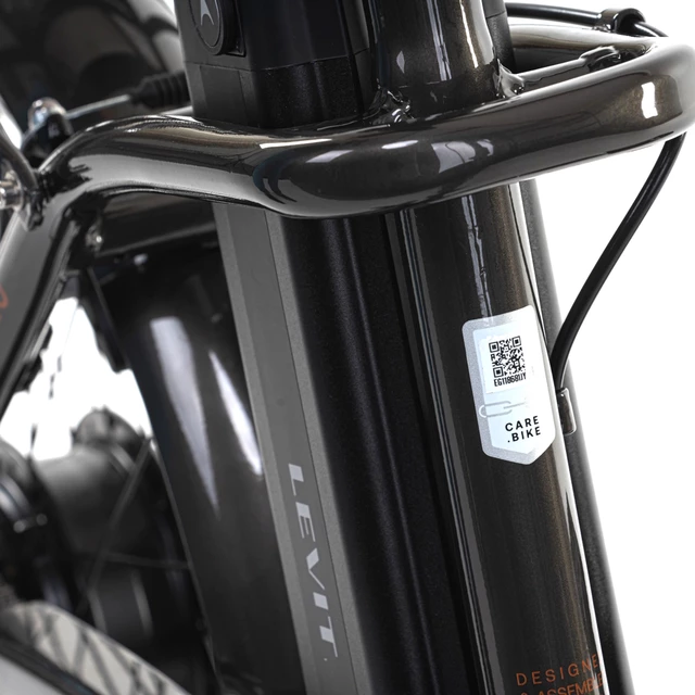 Összecsukható elektromos kerékpár Levit Chilo 3 20" - 2024 - Fekete Gyöngy