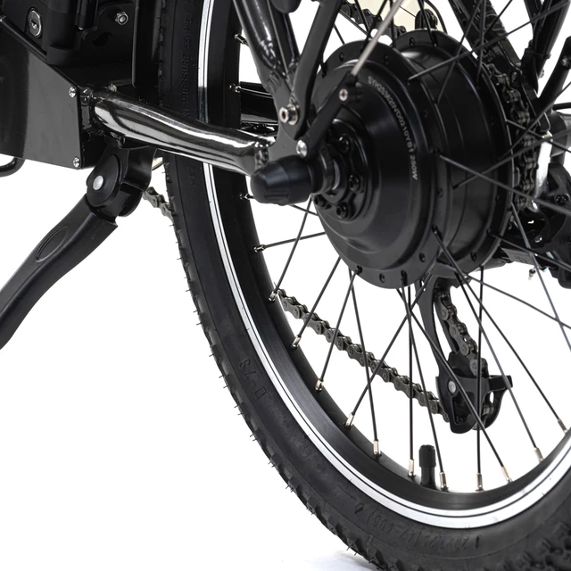 Összecsukható elektromos kerékpár Levit Chilo 3 20" - 2024 - Fekete Gyöngy