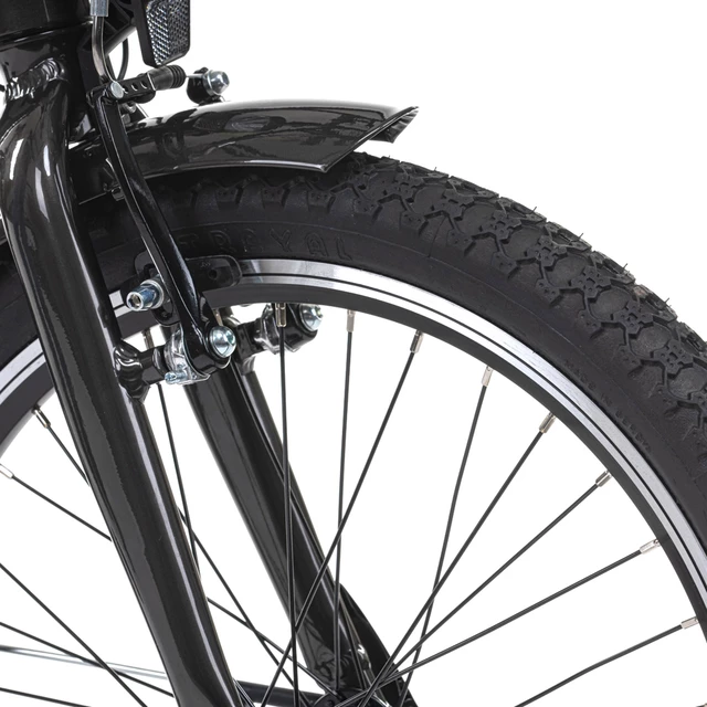 Összecsukható elektromos kerékpár Levit Chilo 3 20" - 2024 - Fekete Gyöngy