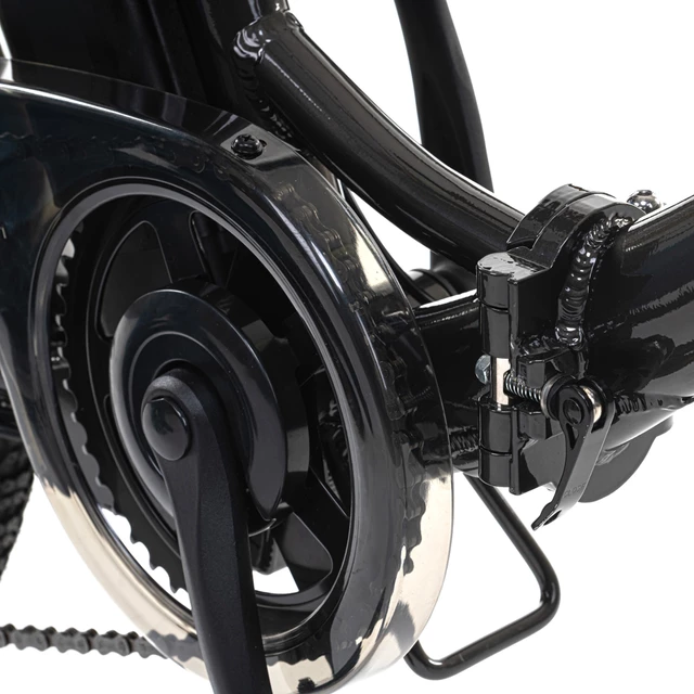 Összecsukható elektromos kerékpár Levit Chilo 3 20" - 2024 - Fekete Gyöngy