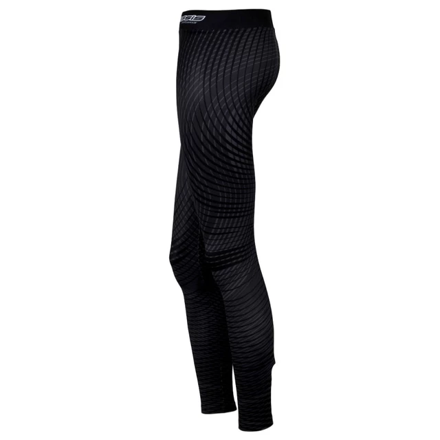 Női leggings CRUSSIS fekete - fekete