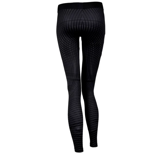 Női leggings CRUSSIS fekete - fekete
