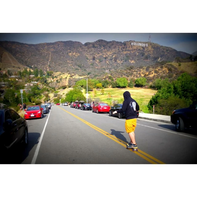 Műanyag gördeszka Fish Classic 22" - Green-Black-Blue