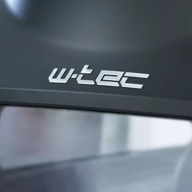 Elektromos robogó tetővel W-TEC Tukago - 45 km/h, tolatókamera 4"-os LCD kijelzővel, multimédiás Bluetooth, biztonsági övek, riasztórendszer - fekete