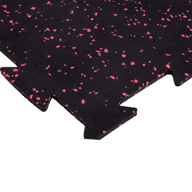 Puzzle szőnyeg inSPORTline Puzeko 50x50x1 cm - fekete-piros