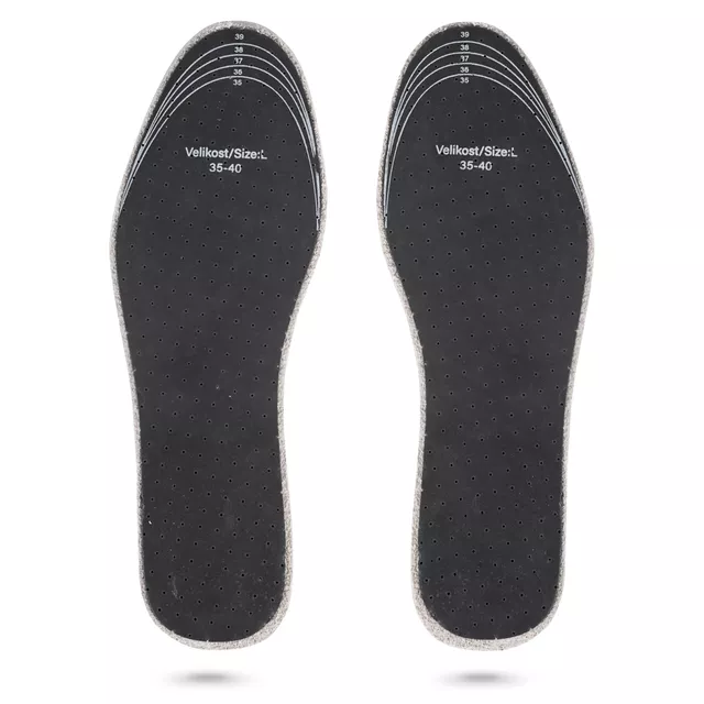 Bőr cipőbetétek inSPORTline Londys, alkalmazkodó anyag, minőségi marhabőr, légáteresztő perforációk, könnyen tisztítható