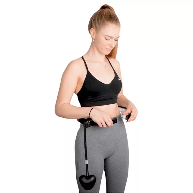 Hullahopp karika súllyal inSPORTline Weight Hoop Feel 69-108 cm