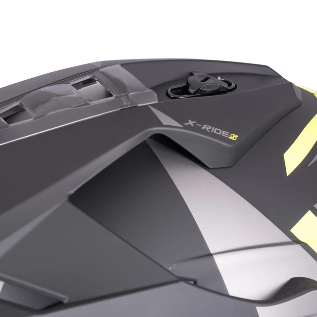 Bukósisak W-TEC Valso Graphic - fekete-szürke-fluo