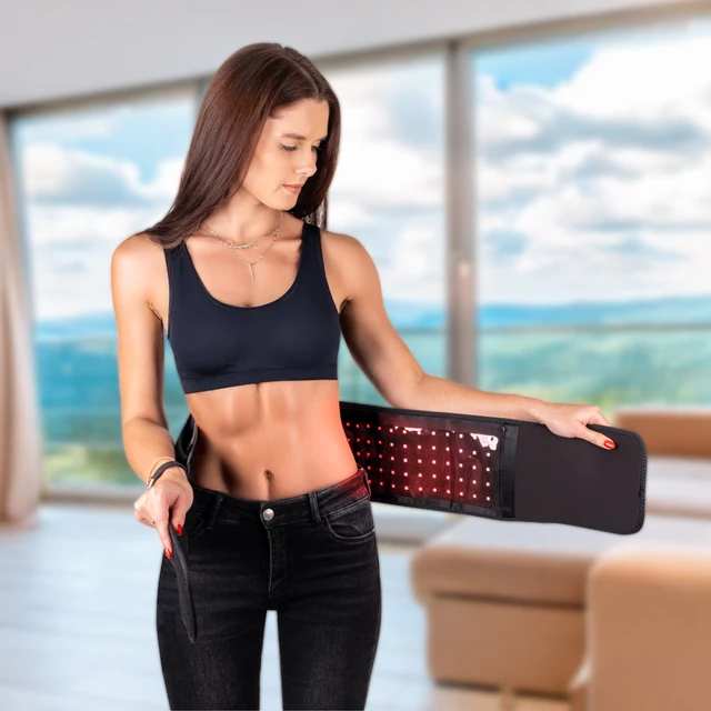 Infravörös fényterápiás deréköv inSPORTline Marolino