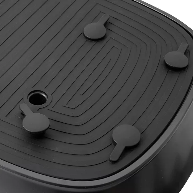 Vibrációs platform inSPORTline Duonique, 30 sebesség, 6 program, enyhén ívelt felület, csúszásmentes edzésfelület, LED kijelző és távirányító