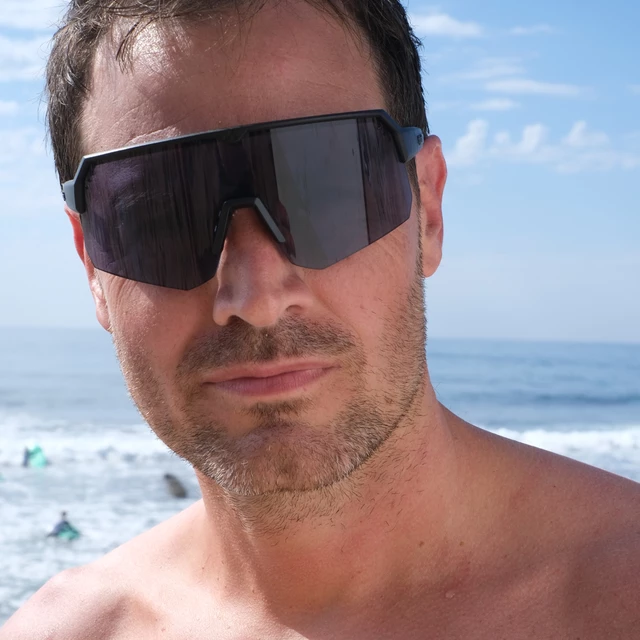 Sport napszemüveg Tripoint Trerikesröset - Turquoise Smoke /w Pink Multi Cat.3