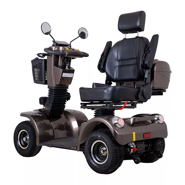 Négykerekű elektromos robogó inSPORTline Thodor, ólomsav akkumulátor, 40 km hatótávolság, 112 kg, 20 km/h - piros