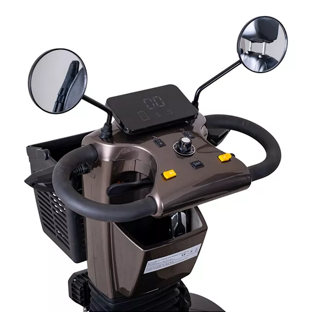 Négykerekű elektromos robogó inSPORTline Thodor, ólomsav akkumulátor, 40 km hatótávolság, 112 kg, 20 km/h - piros