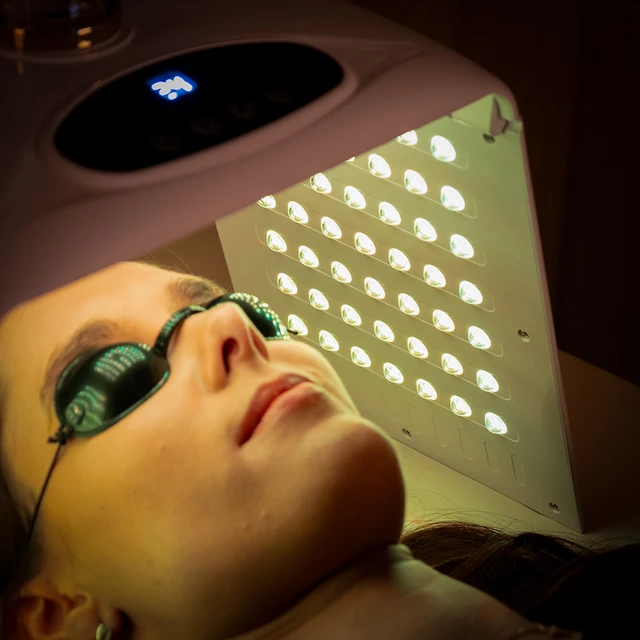 LED fényterápiás arcápoló gép inSPORTline Coladome 300