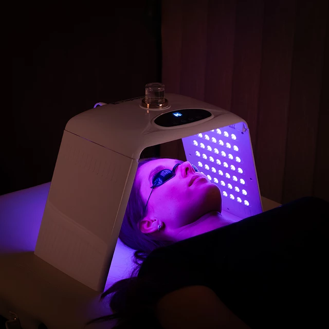 LED fényterápiás arcápoló gép inSPORTline Coladome 300