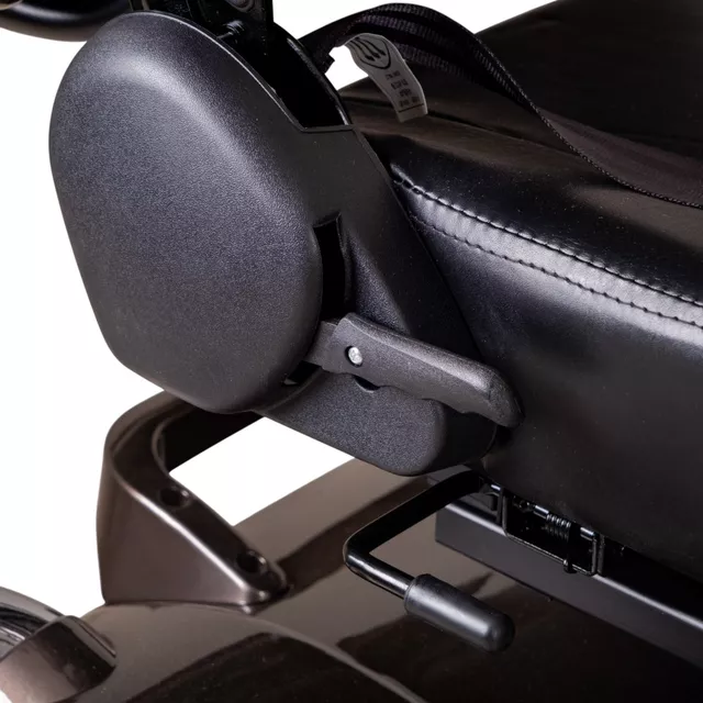 Négykerekű elektromos robogó inSPORTline Thodor, ólomsav akkumulátor, 40 km hatótávolság, 112 kg, 20 km/h - piros