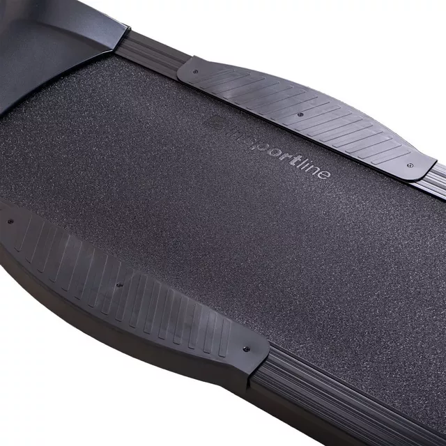 Biztonságos futópad inSPORTline Neblin, markolatokkal, 1.75LE, futófelület 122x40cm, max.6km/ó, Silent Block felfüggesztés, gyaloglópad, súly 46kg