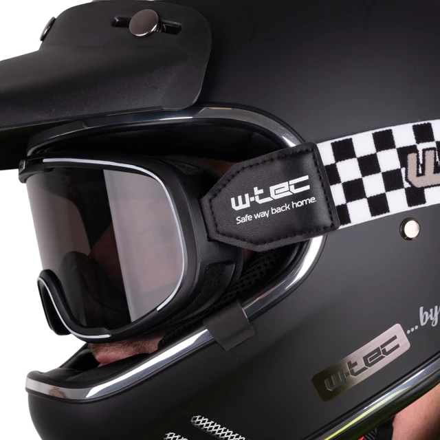 Vintage motoros szemüveg W-TEC Chesster