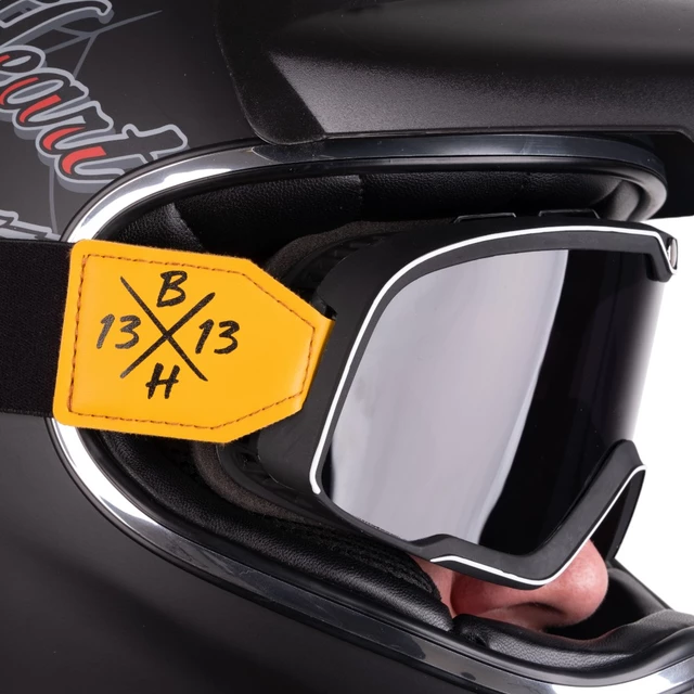 Vintage motoros szemüveg W-TEC Black Heart Dalhart