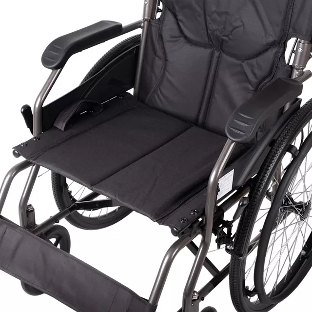 Ülőpárna inSPORTline Jakesully mechanikus kerekesszékhez, könnyű felszerelés, rögzítés csavarokkal