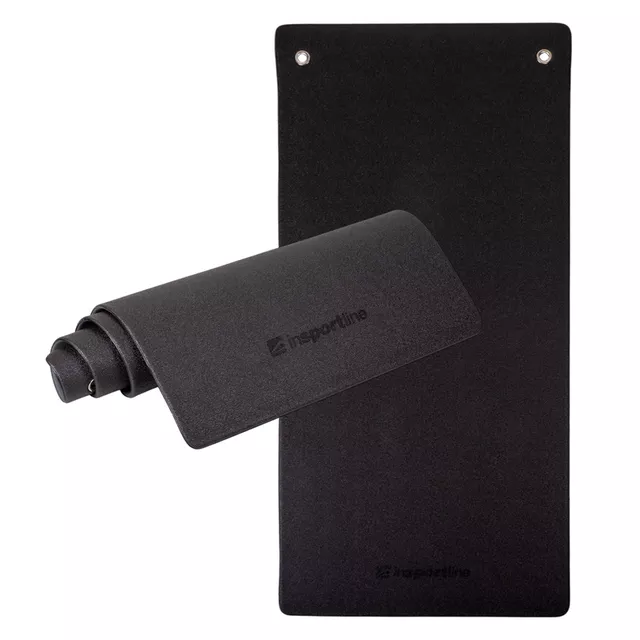 Gimnasztikai szőnyeg inSPORTline Aero Advance 120 x 60 cm - fekete-szürke