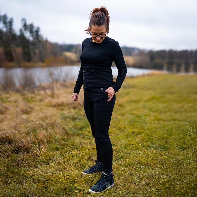 Női fűtött nadrág W-TEC Insupants Lady - fekete