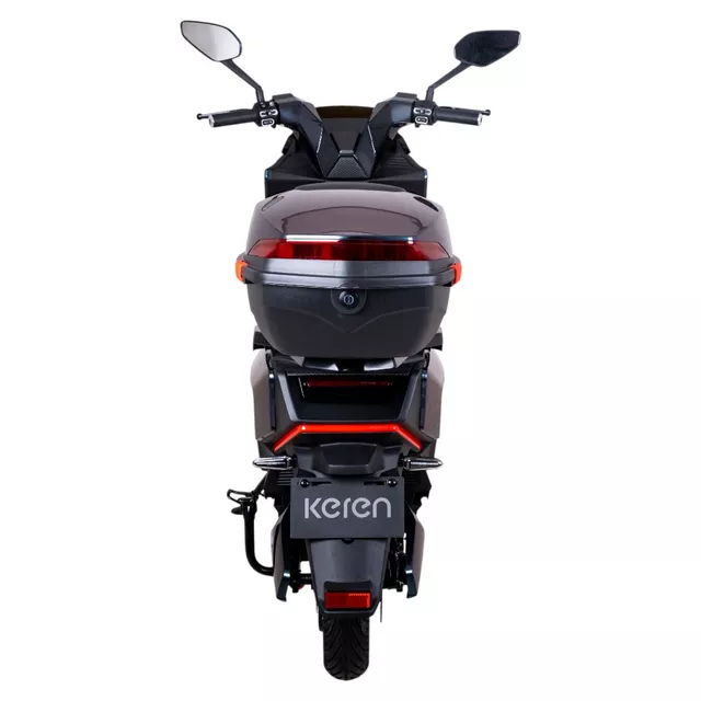 Elektromos robogó SRT 5 Pro 10", LED világítás, 100 km hatótáv, 72 km/h, kulcsos kormányzár - fehér