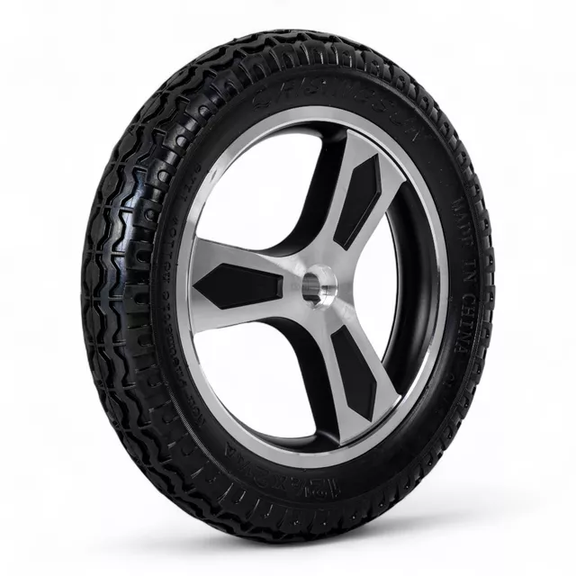 Pótkerék inSPORTline Hawkie 12”, tömlő nélküli, csökkenti a defektek esélyét