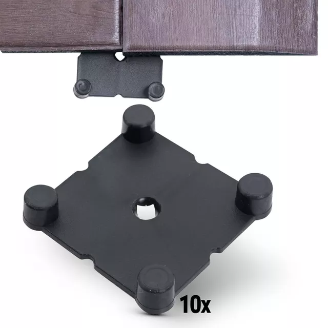 Rögzítőkészlet Luxteko Waffle 10 db, 2mm vastagság, bármilyen méretű forma lehetősége