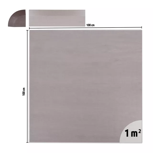 Sarokelem Luxteko Waffle 2 cm alátéthez, tompítja a zajt és a rezgést, vízálló, alkalmas nagy súlyú gépekhez