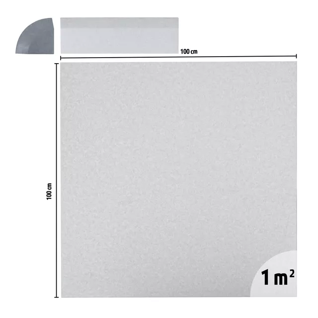 Sarokelem Luxteko Waffle 2 cm alátéthez, tompítja a zajt és a rezgést, vízálló, alkalmas nagy súlyú gépekhez