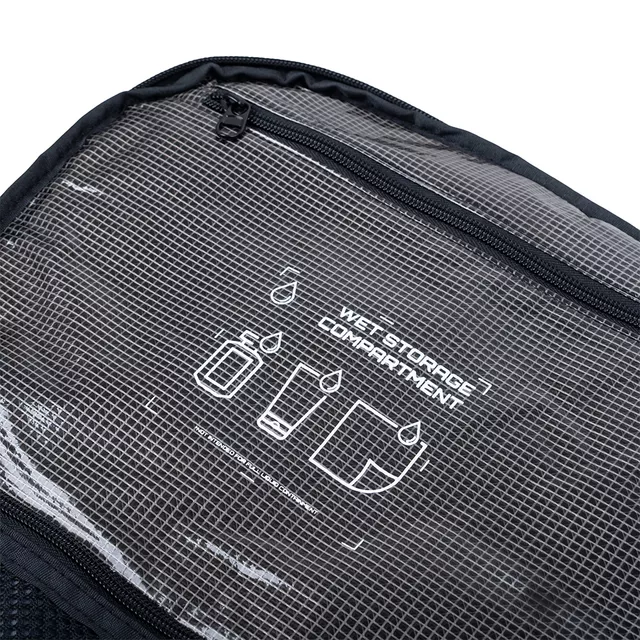 Utazó hátizsák inSPORTline Wingmate 33-50l, vízálló zseb, laptopzseb gyors hozzáféréssel, csatlakozókábel a powerbankhoz, 50 literes kapacitás