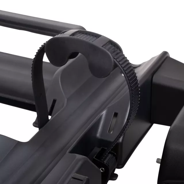 Vonóhorogra szerelhető kerékpártartó inSPORTline Trekan 2 Elektro - két kerékpárhoz, görgős szerkezet, billenthető mechanizmus