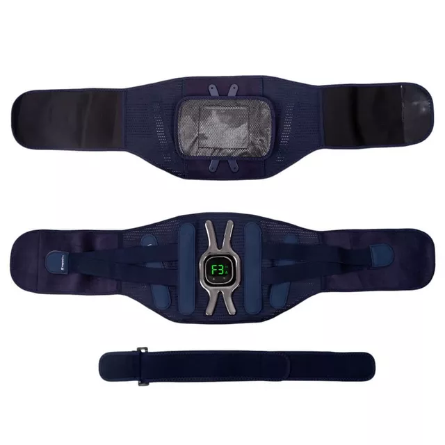 Elektromos masszázs és melegítő deréköv inSPORTline Soncharge