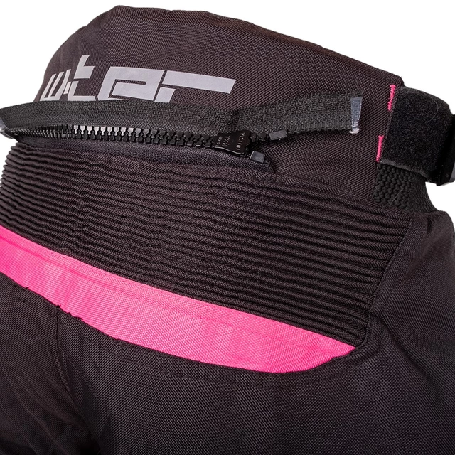 Női motoros nadrág W-TEC Durmanes Lady - fekete-rózsaszín