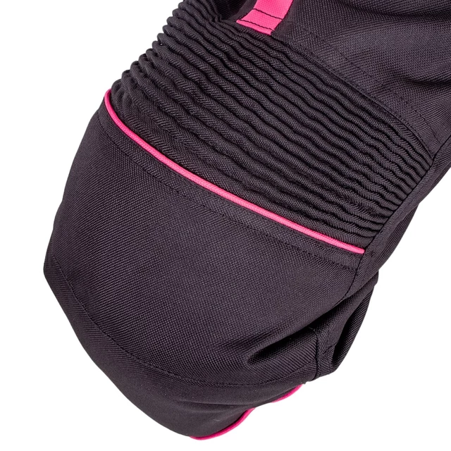 Női motoros nadrág W-TEC Durmanes Lady - fekete-rózsaszín