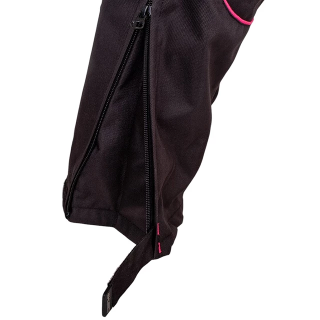 Női motoros nadrág W-TEC Durmanes Lady - fekete-rózsaszín