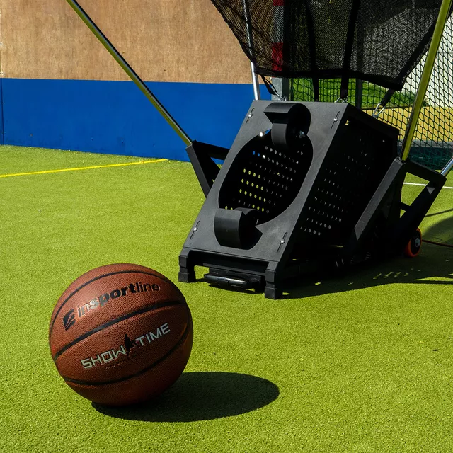 Elektromos labdavisszaadó inSPORTline Talahaso, teleszkópos rudak, kihúzható fogantyú, sebességbeállítás 0-100, tápellátás hálózati kábellel