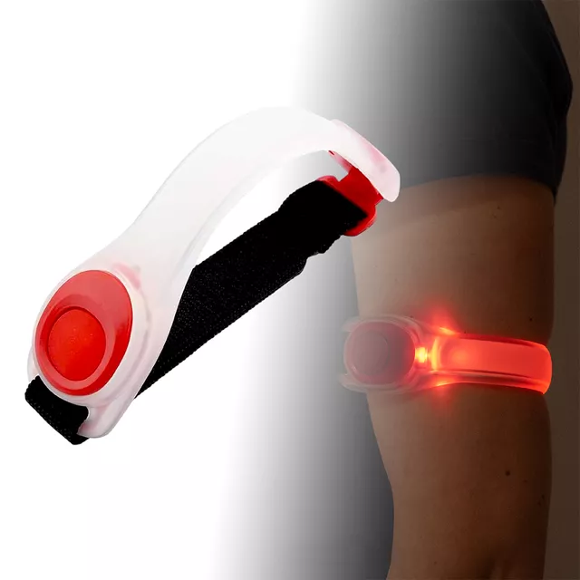 Upínací svítící pásek na ruku nebo nohu inSPORTline Lumiero