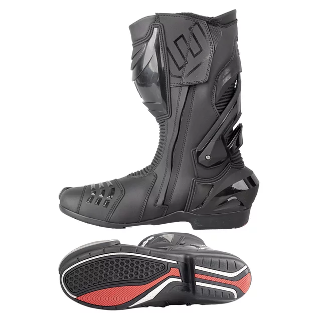 Motoros csizma W-TEC Beastor - fekete