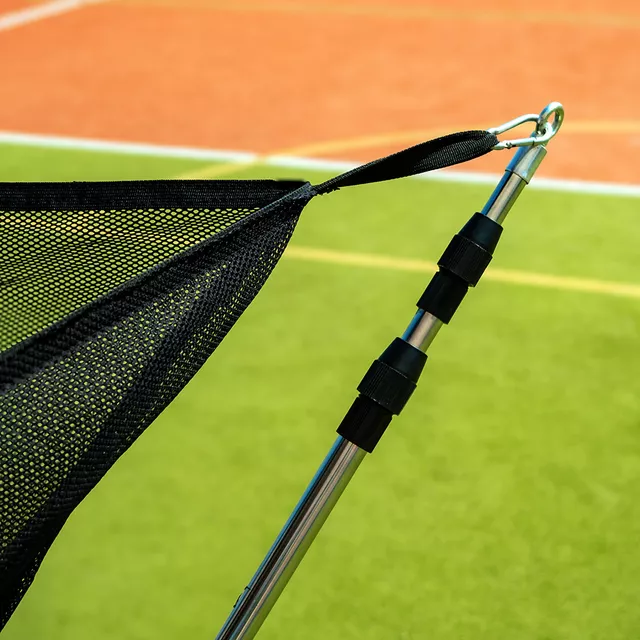 Elektromos labdavisszaadó inSPORTline Talahaso, teleszkópos rudak, kihúzható fogantyú, sebességbeállítás 0-100, tápellátás hálózati kábellel