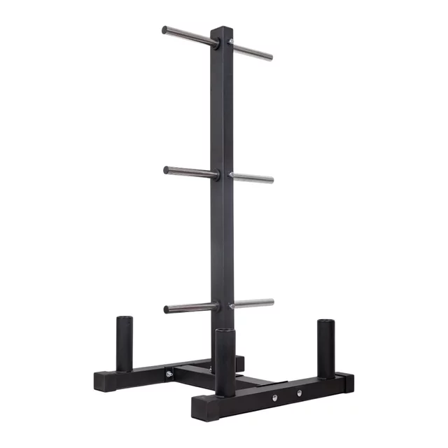 Állvány 30 mm-es tárcsákhoz inSPORTline Mitrello, matt felület, robosztus kivitel, gumiütközők, 4 rögzítési pont