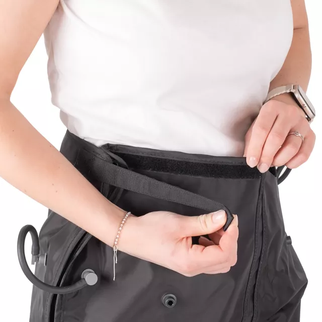 Kiegészítő kompressziós nadrág inSPORTline 142 cm, hat légkamra,lábbujjtól csípőig