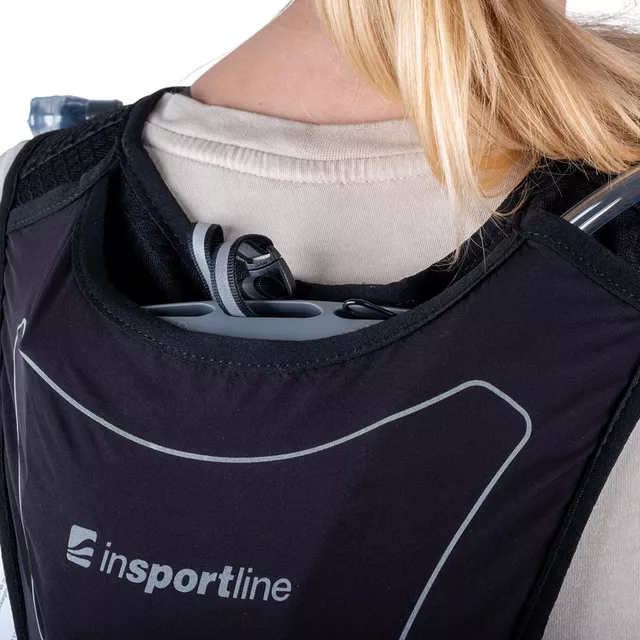 Futómellény inSPORTline Runfast L-XXL, húzózsinór, légáteresztő és gyorsan száradó anyag, biztonsági síp