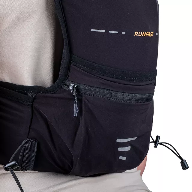 Futómellény inSPORTline Runfast L-XXL, húzózsinór, légáteresztő és gyorsan száradó anyag, biztonsági síp