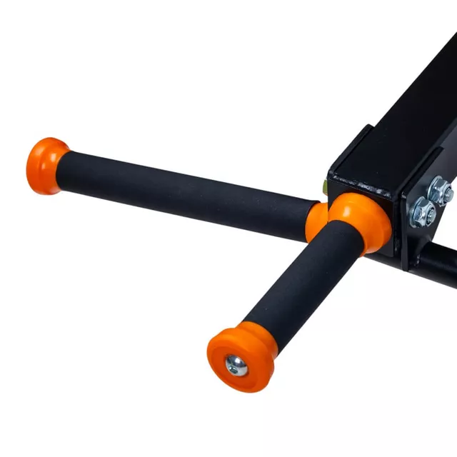 Húzódzkodó inSPORTline Wallibor, minimális helyigény, speciális felületkezelés, nagy szilárdság, csúszásmentes kapaszkodó, 3 fogási lehetőség