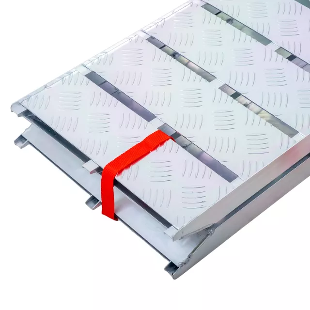 Feljáró rámpa ATV/UTV-hez W-TEC Gordanox, 2x szorítóheveder, hegesztett szerkezet