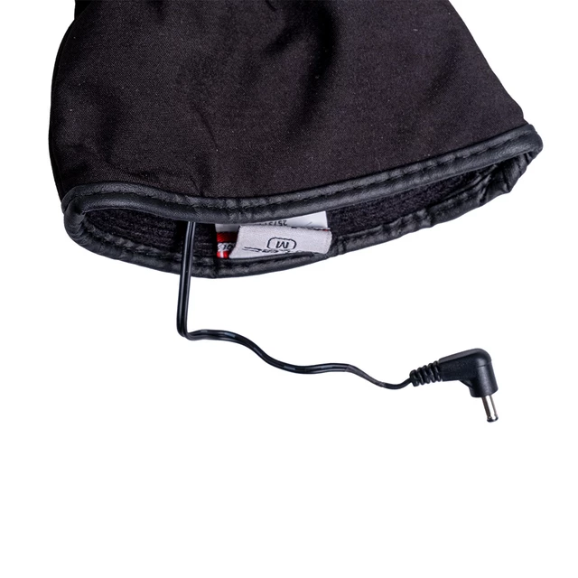 Fűthető motoros és síkesztyű W-TEC HEATamo - fekete-piros