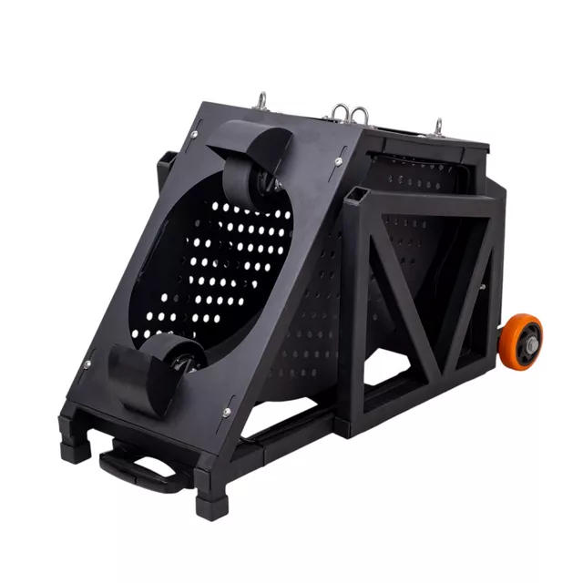 Elektromos labdavisszaadó inSPORTline Talahaso, teleszkópos rudak, kihúzható fogantyú, sebességbeállítás 0-100, tápellátás hálózati kábellel