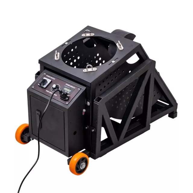 Elektromos labdavisszaadó inSPORTline Talahaso, teleszkópos rudak, kihúzható fogantyú, sebességbeállítás 0-100, tápellátás hálózati kábellel